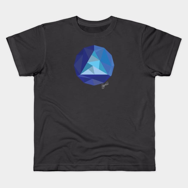 Sapphire Kids T-Shirt by Hillier